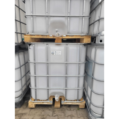 Zbiornik 1000L IBC, używany gat.1 (paleta drewno)